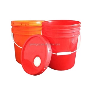 Cubo de látex redondo para pintura Parrel, para salsa de grado alimenticio, plástico 1L, 5L, 10L, 25L, vacío, Parrel, plástico blanco, <span class=keywords><strong>Balti</strong></span> - Product Image 2