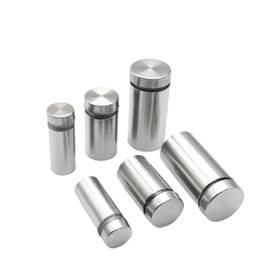 Thép không gỉ quảng cáo vít móng tay Acrylic Tấm hỗ trợ kính khung standoff Pin trang trí standoff vửng - Product Image 1