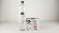 Impresión personalizada impermeable brillante adhesivo bebidas etiquetas agua etiqueta bebida botella etiqueta rollo adhesivo
