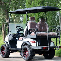 Voiturette de golf électrique personnalisable 8 places, adaptée aux usages multiples en milieu privé haut de gamme, idéale pour les opérations de réception et les événements en dune.