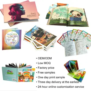 Benutzer definierte erwachsene Kinderbuch angepasste Kinder Aquarell Mal bücher Kinder Farbe Malbuch drucken für Kinder Erwachsene Kinder
