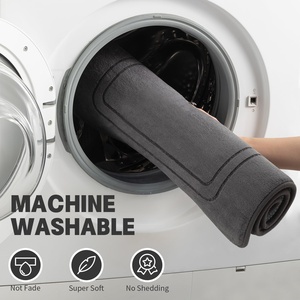 Vakum paketi avrupa Internet ticaret banyo Mat seti 5 parça tuvalet Ultra yumuşak bellek köpük - Product Image 5