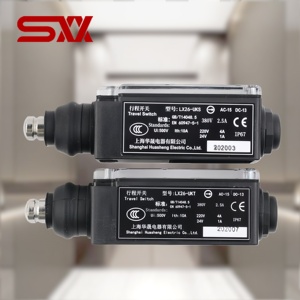 Interrupteur <span class=keywords><strong>de</strong></span> fin <span class=keywords><strong>de</strong></span> course d'ascenseur LX26-UKS UKT à réinitialisation manuelle et automatique, étanche, avec dispositif <span class=keywords><strong>de</strong></span> sécurité pour poulie <span class=keywords><strong>de</strong></span> tension et <span class=keywords><strong>de</strong></span> tamponnage, IP67 - Product Image 1