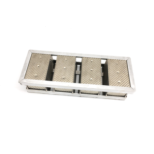 Plateau en osier ondulé antiadhésif avec 4 sangles, ensemble de poêles de cuisson pour toast, pour la boulangerie automatique, pièces - Product Image 2