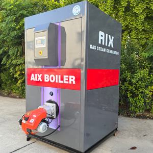 Endüstriyel kullanım için 500 kg küçük su tüpü buhar jeneratörü gaz yakıt dikey tarzı düşük basınç laboratuvar fabrika için yeni - Product Image 1