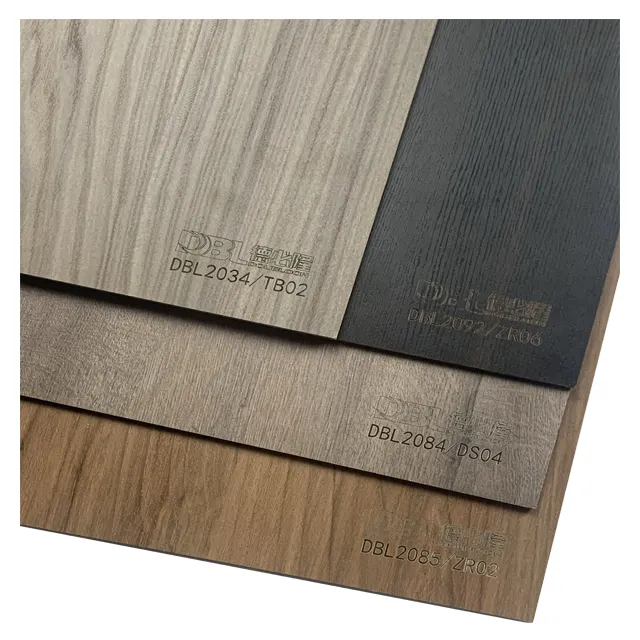 DBL 2034 High Quality 12mm 16mm 18mm Wear Resistant Melamine Laminated Plywood for Cabinets Panel
