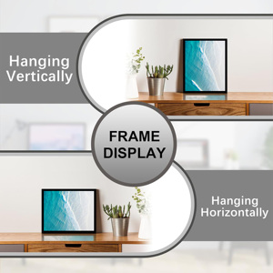 Khung ảnh nhựa DX Designs khổ A4 A3 có khóa bấm, dùng để trưng bày poster, tranh in, trang trí phòng trưng bày nghệ thuật - Product Image 3