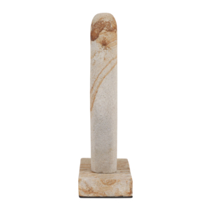Sculpture abstraite en pierre Palimanan, ornement géométrique pour la maison, le salon, le bureau, la table basse, la décoration d'étagère - Product Image 5