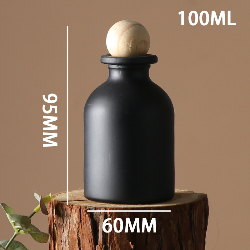 Single bottle without woodball/matt black