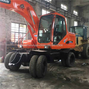 Excavadora de segunda mano Corea 150LC Doosan usada Dh150 Dh140 Dx140 Dx60W excavadora de ruedas para la venta - Product Image 6