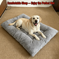 Universelles Winter Vier-Jahreszeiten Komfortables & Weiches Polyester Hundebett Polypropylen Baumwollfüllung für Katzen und Hunde Hand-/Maschinenwaschbar