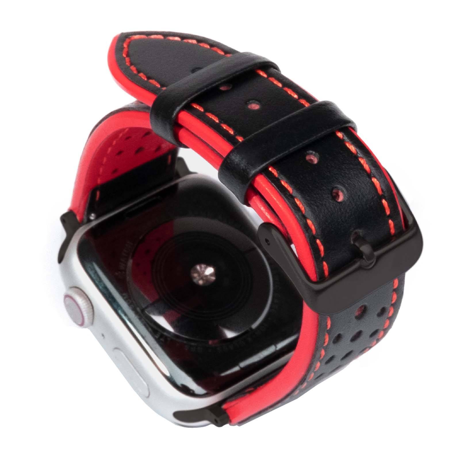 หัวเข็มขัดสีแดง + ดำ