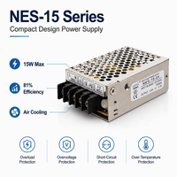 Alimentation à découpage à sortie unique NES-15-15 15W 15V 1A, convertisseur universel CA/CC 85-264V pour contrôle industriel