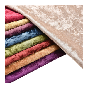 Rouleaux de tissu en <span class=keywords><strong>velours</strong></span> glacé tricoté extensible multicolores 2025 – <span class=keywords><strong>Velours</strong></span> froissé <span class=keywords><strong>blanc</strong></span> pour vêtements et robes - Product Image 1