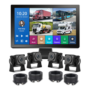 Sorveglianza del veicolo All-in-One Multi-camera di 360 gradi Hd Surround View 10.1 "Multi-view Touch Screen per camion Dash Cam con Mp5 - Product Image 1