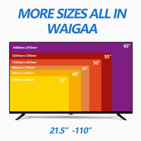 Televisor Inteligente Android WiFi con Mini LED, Ultra HD 4K 8K, Full HD, sin Marco, de 32 a 75 Pulgadas, Certificado