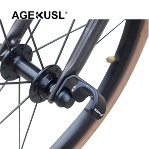 Aceoffix Fahrrad gabel haken Pothook Claw Catch <span class=keywords><strong>E</strong></span> Typ Haken Legierung Verwendung für <span class=keywords><strong>Brompton</strong></span> Faltrad - Product Image 2