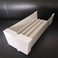 Système hydroponique de serre en PVC blanc personnalisé en usine Sac Cocopeat Gouttière Irrigation goutte à goutte écologique pour fraise tomate
