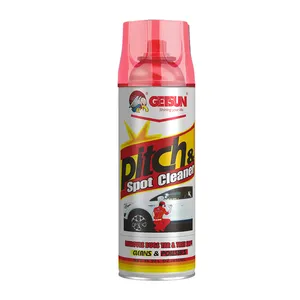 Getsun Pitch and Spot Cleaner Black Dirty Stain Cleaning Spay