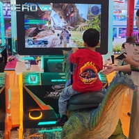 HEROVR Simulateur VR d'arcade Dinosaure pour optimiser les profits, une expérience immersive et accrocheuse pour centre de jeux intérieur