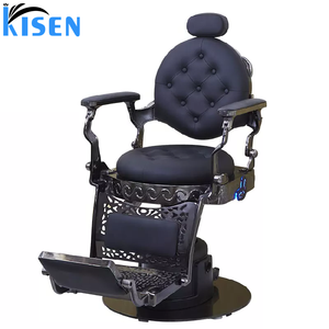 Sillón de Barbero Hidráulico Giratorio Invertible KISEN para Peluquería al por Mayor - Product Image 1