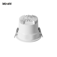 Plafonnier encastré LED pour hôtel, luminaire encastré en aluminium, éclairage LED encastré pour hôtel