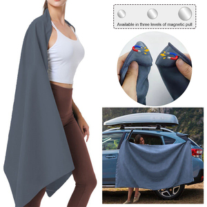 Serviette de bain en microfibre personnalisée à séchage rapide et résistante au sable, serviette de plage magnétique <span class=keywords><strong>avec</strong></span> fermeture magnétique pour les voyages, le camping et la randonnée - Product Image 2