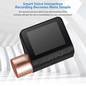 กล้องติด12MP พร้อมไฟฉาย LED ในตัวและมองเห็นกลางคืน GPS สำหรับ Xiao <span class=keywords><strong>Mi</strong></span> สำหรับกล้องติดรถยนต์2.0" - Product Image 1