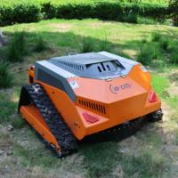 Nouvelle tondeuse à gazon télécommandée, fonctionnement sécurisé, hybride essence, multi-terrains, tondeuses RC à chenilles