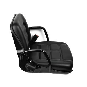 Piezas de equipo de manipulación de materiales Asiento pequeño universal para asiento de conductor de tractor agrícola con reposabrazos de acero - Product Image 3