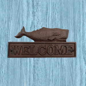 Antique Style Cast Iron Wall Welcome <strong>Plaque</strong> <strong>for</strong> <strong>Garden</strong> Decoration - Product Image 6