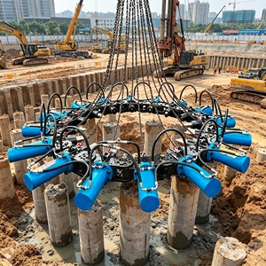 Outil hydraulique brise-pieux à faible entretien pour excavatrice, pour le concassage <span class=keywords><strong>de</strong></span> pieux en béton dans la construction <span class=keywords><strong>de</strong></span> <span class=keywords><strong>barrages</strong></span>, avec une force élevée - Product Image 6