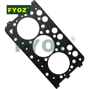 Gioăng đầu xy-lanh D722 cho động cơ D722, máy xúc K008, máy xúc <span class=keywords><strong>mini</strong></span> <span class=keywords><strong>Bobcat</strong></span> 316 320 322 <span class=keywords><strong>323</strong></span>, mã 16871-03312 16871-03313 - Product Image 1