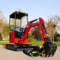 Meilleur prix, usine chinoise directe, micro-excavatrice hydraulique compacte de 1 tonne, mini-excavatrice robuste de bonne valeur