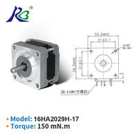 Motor Stepper NEMA16 39mm Hybrid 1.8 Derajat 2 Fase DC 7.2V Mini untuk Mesin CNC Printer 3D Mesin Tekstil