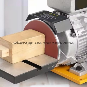 1500W cấp công nghiệp mài mòn máy vành đai Máy tính để bàn Máy mài chế biến gỗ giấy nhám kim loại máy đánh bóng dao nhỏ Máy mài - Product Image 5