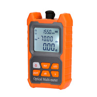 DOWELL DW-KIT-5 FTTH Optik Güç Ölçer Çantası Fiber Optik Sonlandırma Ekipmanı VFL Kesici Alet Seti 1 Yıl Garanti