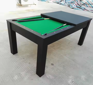 Table de Billard Pliante 2-en-1 pour Maison, 7 Pieds, Style de Meubles, Fonction de Retour de Boule-pour Billard, Salle à Manger, Snooker - Product Image 2