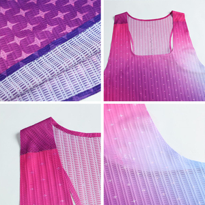 เสื้อกั๊กวิ่งมาราธอนแบบไร้ตะเข็บ น้ำหนักเบา ระบายอากาศได้ดี สำหรับผู้ชายและผู้หญิง เสื้อผ้ากีฬาฤดูร้อนแบบสั่งทำพิเศษ - Product Image 2