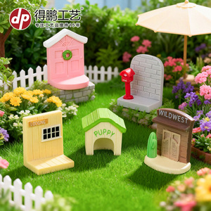 Accessoires décoratifs en résine en forme de chiot miniature Depeng pour la décoration de bureau à domicile, ornement artistique en forme d'animal - Product Image 3