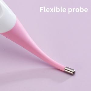 Hot-Selling Dos Desenhos Animados Do Kidsren Cabeça Animal Termômetro <span class=keywords><strong>Digital</strong></span> Macio Termômetro Home Cross-Border Feito de Plástico Durável - Product Image 4