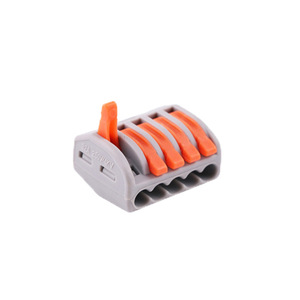 PCT-215 Spring Terminal Block 250V 32A ABS <b>Wire</b> Connector For <b>Soft</b> Hard <b>Wire</b> - Product Image 3