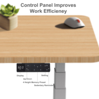 Table électrique réglable en hauteur 2AF3 140 kg – Cadre de table électrique pour postes de travail assis-debout avec double moteur brushless