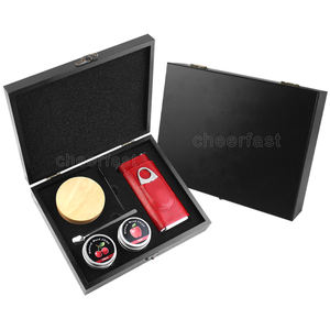 Étui à cigares de luxe avec ensemble fumeur de whisky et étui de voyage pour cigares, copeaux de bois, ensemble fumeur de cheminée en bois pour cocktails, pour cadeaux d'affaires - Product Image 2