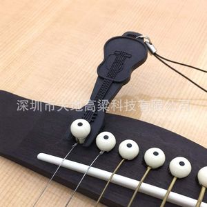 Ensemble de retenues de cordes pour guitare folk, en stock usine, avec retenues de cordes <span class=keywords><strong>à</strong></span> cône, retenues de cordes <span class=keywords><strong>à</strong></span> colonne, retenues de <span class=keywords><strong>queue</strong></span> de cordes pour <span class=keywords><strong>piano</strong></span>, et kit d'extraction de retenues blanches et noires - Product Image 5