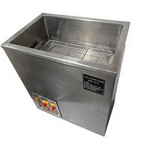 Nettoyeur à ultrasons industriel, machine de nettoyage de réservoirs électriques avec minuterie pour usage en atelier, avec chauffage et refroidissement - Product Image 1