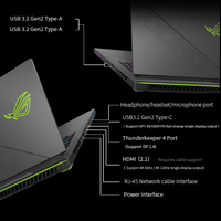 Harga Pabrik Rog Gun God 8 Laptop Gaming Komputer Rtx 4060 RAM DDR5 Notebook Laptop Baru 2560*1600 16 Inci 2.5K Laptop Komputer