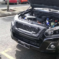 Calandre avant DMAX avec éclairage LED Pièces automobiles ABS D MAX 2016-2018 Kits de carrosserie