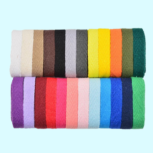 אביזר בד לקישוט קצוות בצבעי כותנה, סרט בד לקישוט קצוות, שרוכי נעליים סיטונאיים וכובעים מעוטרים - Product Image 4