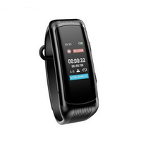 Montre V50 Enregistreur vocal Enregistrement audio activé par la voix Bracelet intelligent Bracelet de sport Bracelet portable Lecteur de musique MP3 Dictaphone
